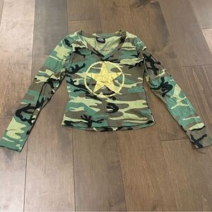 Rothco Girls M Camo Tee